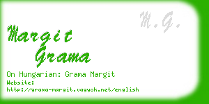 margit grama business card